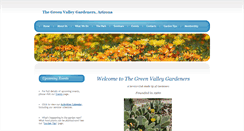 Desktop Screenshot of greenvalleygardeners.com